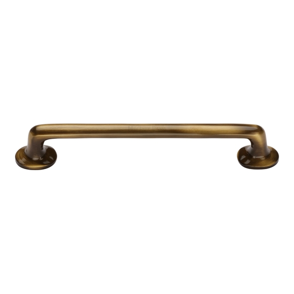 C0376 152-AT • 152 x 181 x 32mm • Antique Brass • Heritage Brass Traditional Cabinet Pull Handle